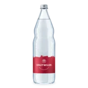 Mineralwasser Knutwiler, wenig Kohlensäure, Glas – 12 x 1 Liter