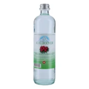 Mineralwasser Adelbodner Alpenrose, mit Kohlensäure, Glas – 20 x 0.5 Liter