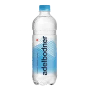 Mineralwasser Adelbodner Wasser Prinkled ( blau) PET 24 x 0.50 Liter