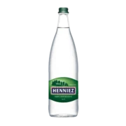 Mineralwasser Henniez, wenig Kohlensäure, Glas – 12 x 1 Liter