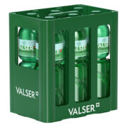 Mineralwasser Valser prickelnd, PET – Har. 6 x 1.5 Liter
