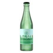 Mineralwasser Valser prickelnd, Glas – 24 x 0.5 Liter