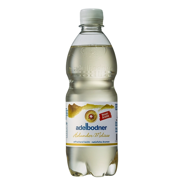 Adelbodner Holunder-Melisse - Die erfrischende Fusion von Holunder und Melisse in jeder Flasche