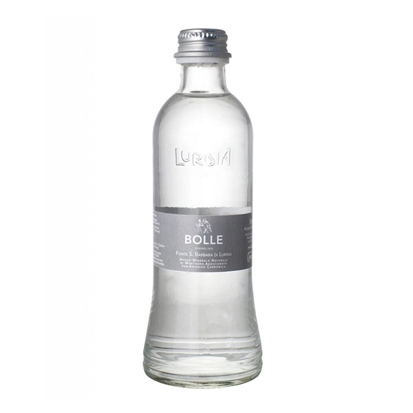 Lurisia Water mit CO2 - Die belebende Quelle, spritzig und erfrischend