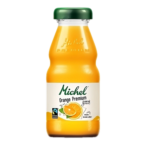 michel orange flasche