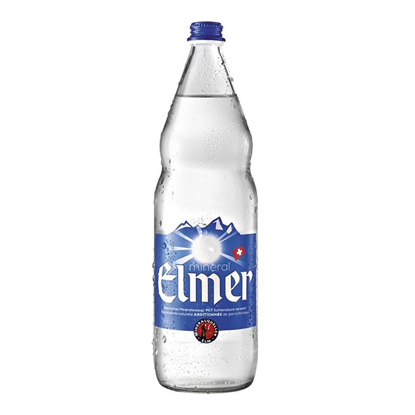 Elmer Mineral mit CO2 - Die spritzige Quelle für erfrischende Genussmomente.