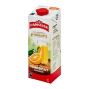 Getränke Orange Ramseier Premium 100% Orangensaft Tetra 4 x 1 Liter