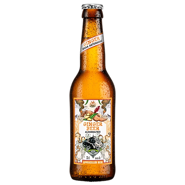 Appenzeller Ginger Beer alkoholfrei Flasche