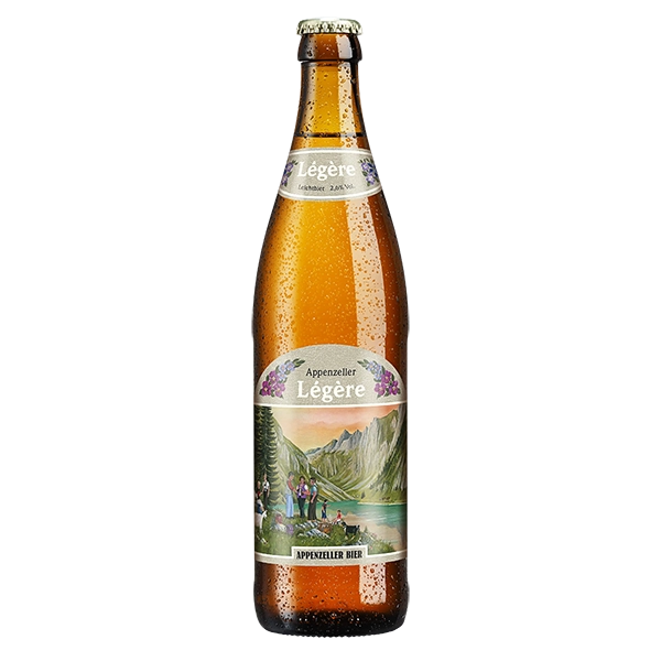 Appenzeller Quöllfrisch Légère Bierflasche