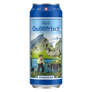Bier Appenzeller Quöllfrisch hell Dose 6 Pack x 0.50 Liter