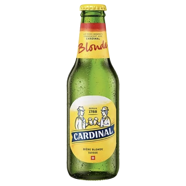 "Flasche Cardinal Blonde Bier"