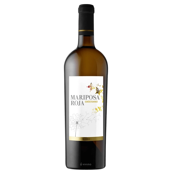 Gewürztraminer Mariposa Roja Vino de España Flasche