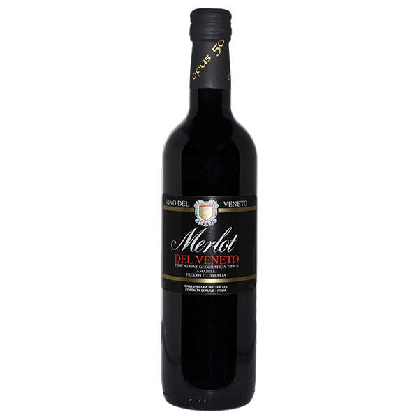 "Flasche Merlot del Piave DOC amabile Scherer & Bühler Wein"