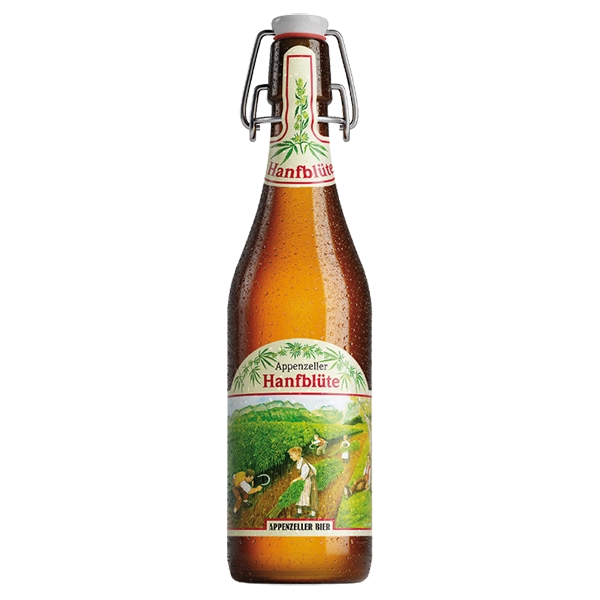 Appenzeller Hanfbier Bügel Bierflasche