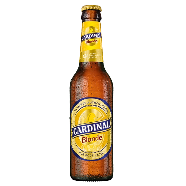 "Flasche Cardinal Blonde Bier"