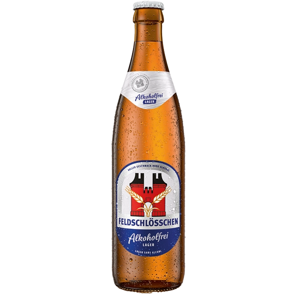 "Flasche Feldschlösschen alkoholfrei MW Bier"