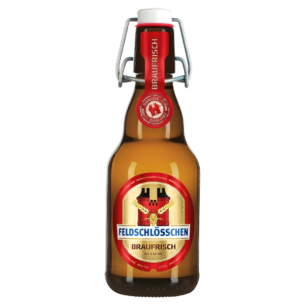 "Flasche Feldschlösschen Braufrisch Bügel MW Bier"