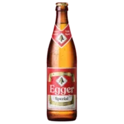 Bier Egger Spezial hell MW Harasse à 10 Fl. x 0.50 Liter
