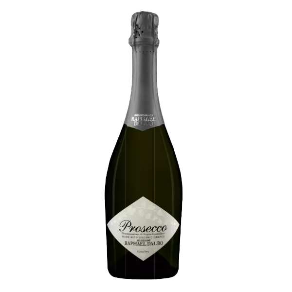 RAPHAEL DAL BO Prosecco Spumante Extra Dry BIO Weinflasche