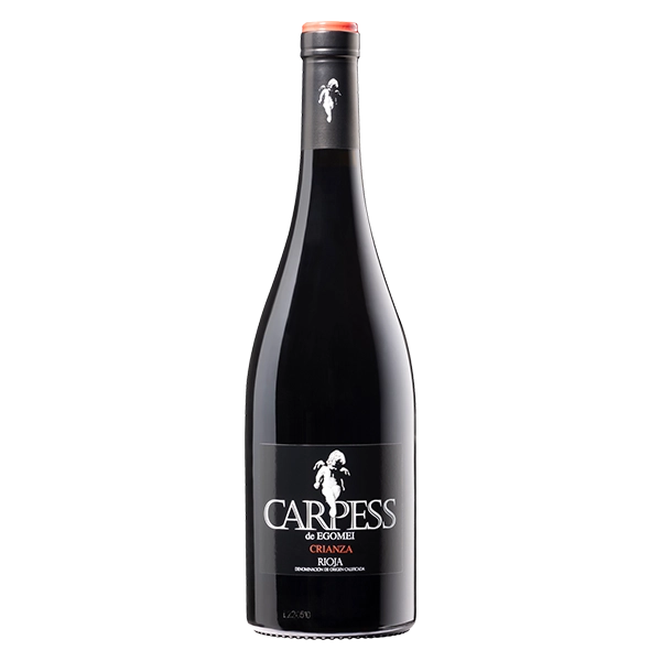 Rioja DOCa Egomei Carpess Weinflasche
