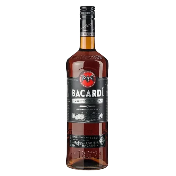 Bacardi Carta Negra Rum Flasche