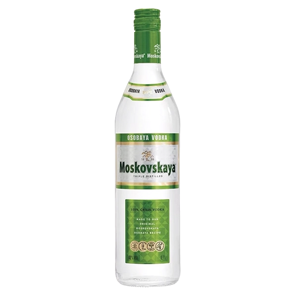 Moskovskaya Vodka Flasche