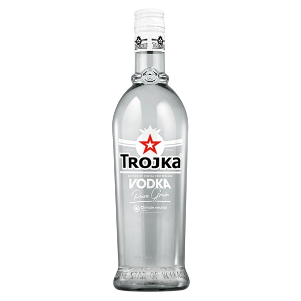 Trojka Vodka Pure Grain Flasche