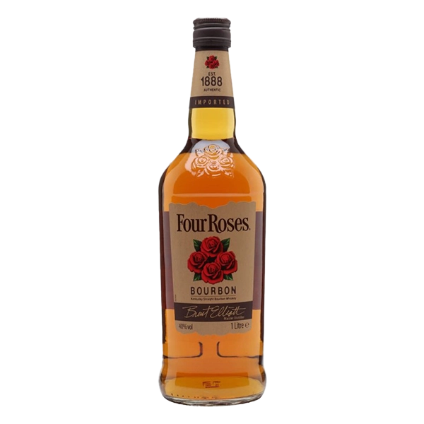 Four Roses Whiskey Flasche