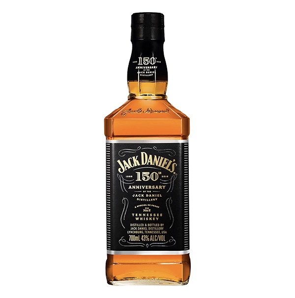 Jack Daniel's Black Label Whiskey Flasche