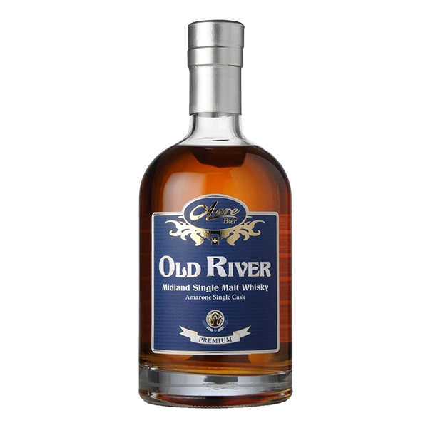 Aare-Bier Old River Premium Whisky Flasche
