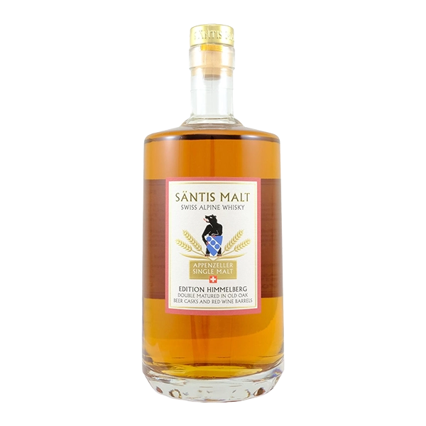 Säntis Malt Himmelberg (rot) Whisky Flasche