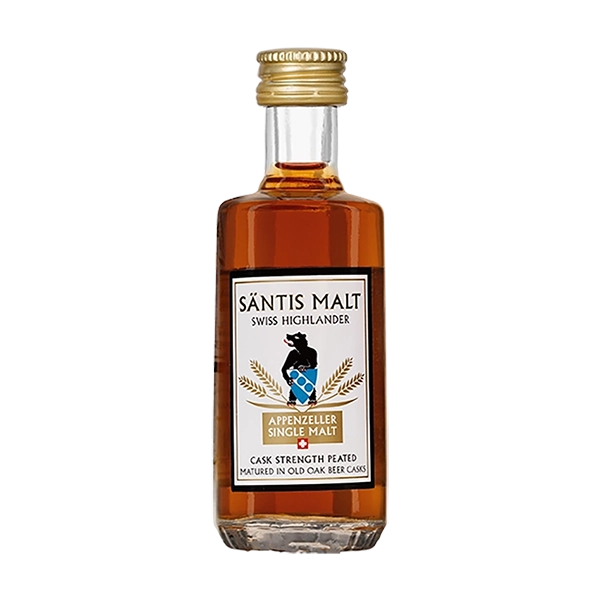 Säntis Malt Dreifaltigkeit (schwarz) Whisky Flasche