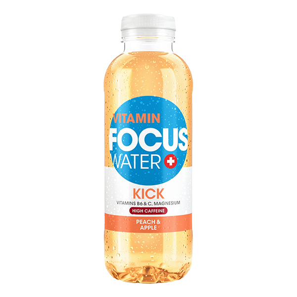 Focuswater Kick Pfirsich & Apfel