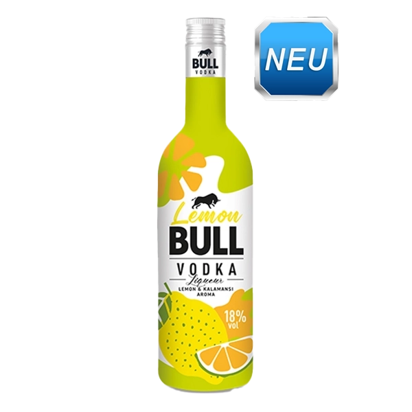 LEMON BULL VODKA 700ml NEU