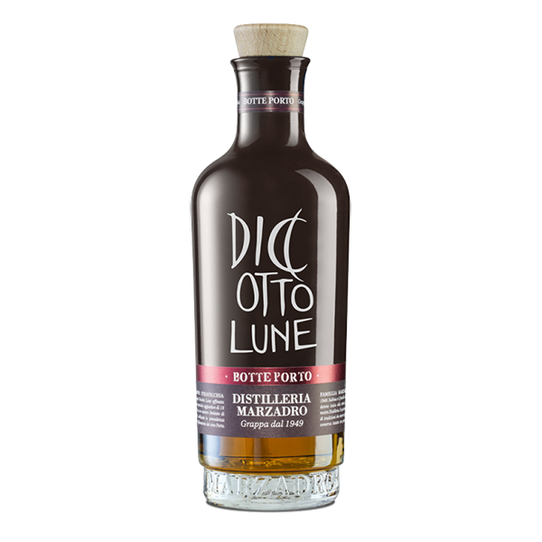 Grappa dic' otto Lune Riserva Botte Porto 42% 0,70 Liter