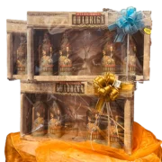Geschenk Insel Brauerei Quadriga 4 x 0,33 + Glas