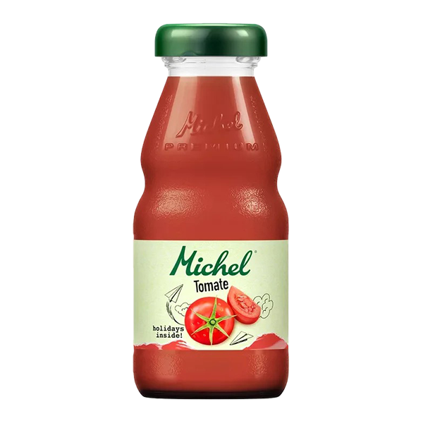 Michel Tomatensaft 20 cl 24 er Harasse EW preis 1.60 CHF Flasche