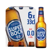 Alkoholfreie Bier Super Bock 0.0%  6 x 0,33 Liter