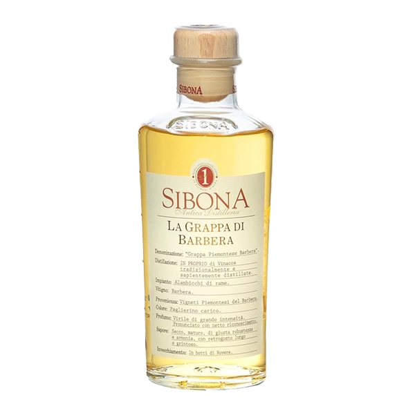 Grappa Sibona di Barbera 40%