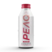 Energiegetränk PEAQ Swiss Mountain Water Peach Nectarinen 12 x 0,473 Liter