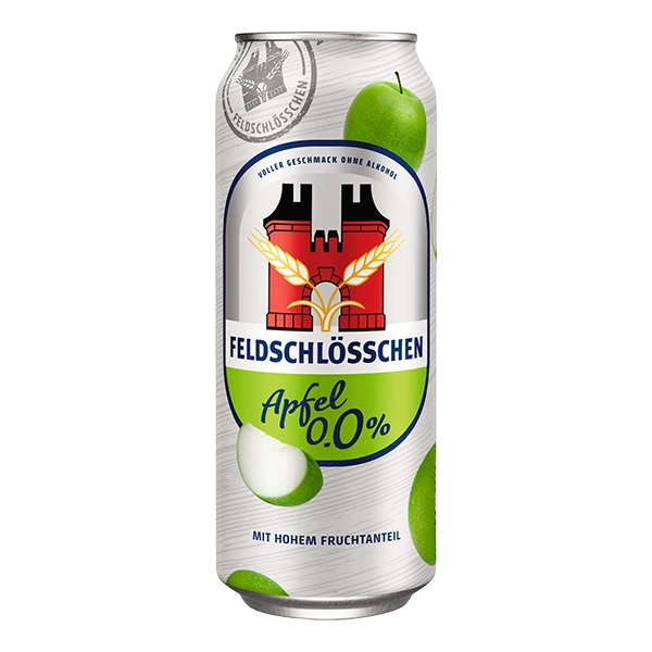 Feldschlösschen alkoholfrei Apfel Dose