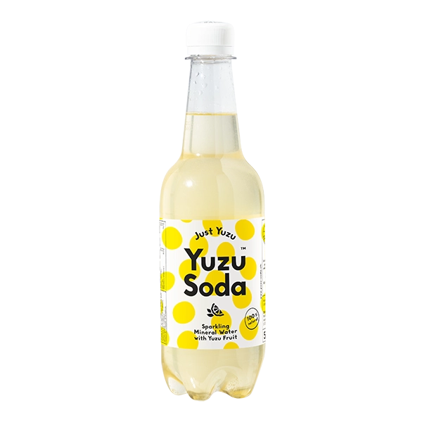 Yuzu Soda Just Yuzu Sparkling Mineral Water 24 x 0,50 Liter