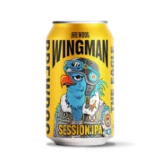 Bier Wingman Fruchtig-herbes Session IPA aus Schottland 4 x 0,33 Liter