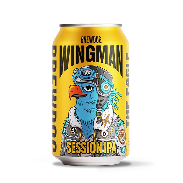 Bier Wingman Fruchtig-herbes Session IPA aus Schottland 4 x 0,33 Liter