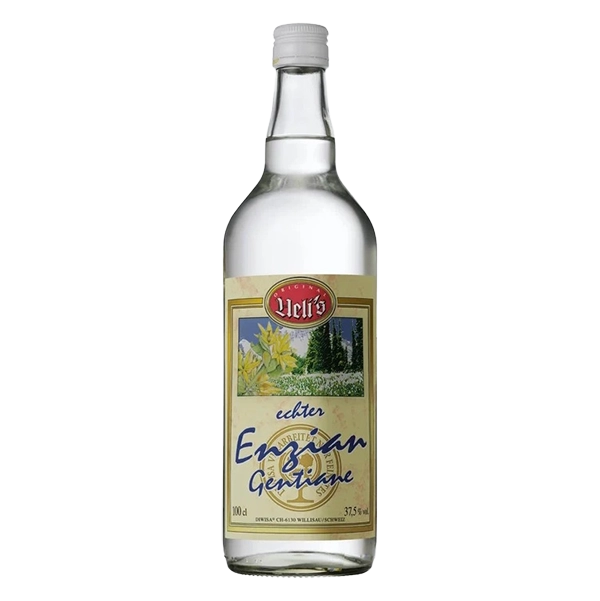 Kräuterlikör Enzian Ueli's 37,5% 1 Liter